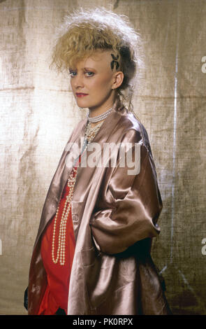 Thompson Twins (Alannah Currie) am 01.11.1984 in Dortmund. | Verwendung weltweit Stockfoto