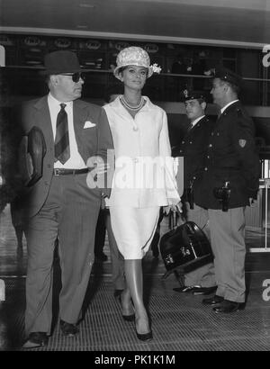 Sophia Loren, Carlo Ponti, Rom, 1961 Stockfoto