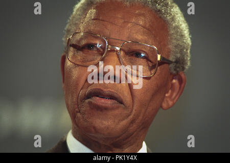 Nelson Mandela, erhält die Freiheit der Stadt, in Glasgow, Schottland, im Oktober 1993. Rex 220879 JSU. Stockfoto