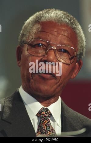 Nelson Mandela, erhält die Freiheit der Stadt, in Glasgow, Schottland, im Oktober 1993. Rex 220879 JSU. Stockfoto