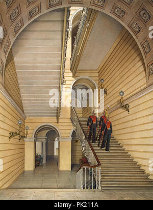 Hau Edward Petrowitsch - Innenräume des Winter Palace - die Kirche Treppe Stockfoto