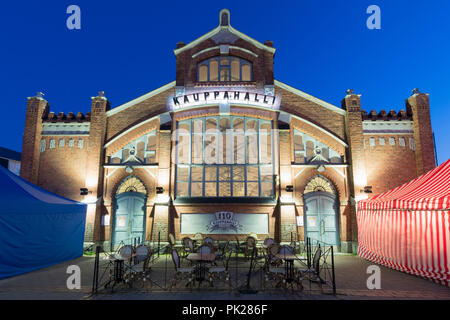 Oulu Market Hall (oulun kauppahalli) in Oulu, Finnland Stockfoto