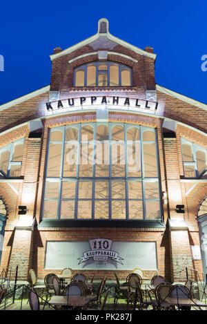 Oulu Market Hall (oulun kauppahalli) in Oulu, Finnland Stockfoto