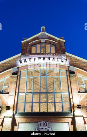 Oulu Market Hall (oulun kauppahalli) in Oulu, Finnland Stockfoto