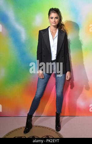 Brooklyn, NY, USA. 9 Sep, 2018. Taylor Hill in der Ankunftshalle für Business der Mode 500 Gala Dinner, 1 Hotel Brooklyn Bridge, Brooklyn, NY September 9, 2018. Credit: Kristin Callahan/Everett Collection/Alamy leben Nachrichten Stockfoto