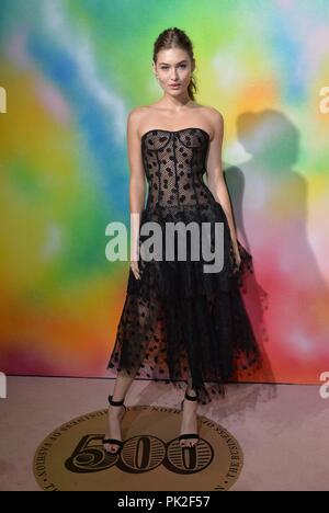 Brooklyn, NY, USA. 9 Sep, 2018. Grace Elizabeth in der Ankunftshalle für Business der Mode 500 Gala Dinner, 1 Hotel Brooklyn Bridge, Brooklyn, NY September 9, 2018. Credit: Kristin Callahan/Everett Collection/Alamy leben Nachrichten Stockfoto