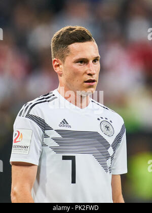 Deutschland - Peru, Sinsheim, September 09, 2018 Julian Draxler, DFB 7 halbe Größe, Porträt, Deutschland - PERU 2-1 Wichtig: DFB-Vorschriften die Verwendung von Fotografien als Bildsequenzen und/oder quasi-Video zu verbieten. Fußball-Freundschaftsspiel, Test, Saison 2018/2019, September 09, 2018 Sinsheim, Deutschland. © Peter Schatz/Alamy leben Nachrichten Stockfoto