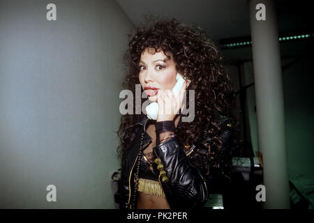 Jennifer Rush im November 1992 in Dortmund. | Verwendung weltweit Stockfoto