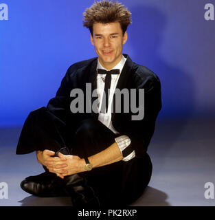 Stuart Adamson (großes Land) am 24.09.1986 in München. | Verwendung weltweit Stockfoto