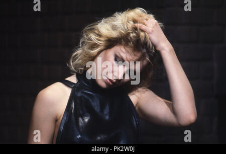 Sänger Kim Wilde in Köln - Deutschland - im Juni 1983 | Verwendung weltweit Stockfoto