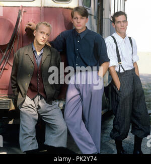 Camouflage (mit Sänger Heiko Maile) am 17.09.1987 in München. | Verwendung weltweit Stockfoto