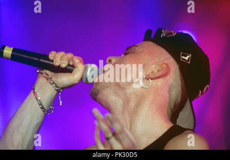 East 17 (Brian Harvey) am 27.05.1994 in Stuttgart. | Verwendung weltweit Stockfoto