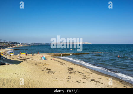 Shanklin auf der Isle of Wight in England Stockfoto