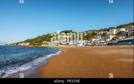 Ventnor Strand auf der Isle of Wight Stockfoto