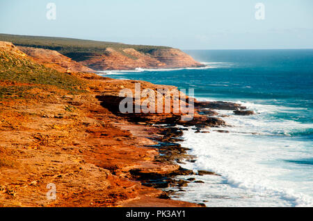 Red Bluff Sandstein - Kalbarri - Australien Stockfoto