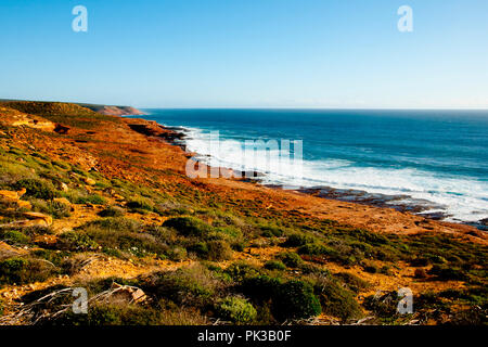 Red Bluff Sandstein - Kalbarri - Australien Stockfoto