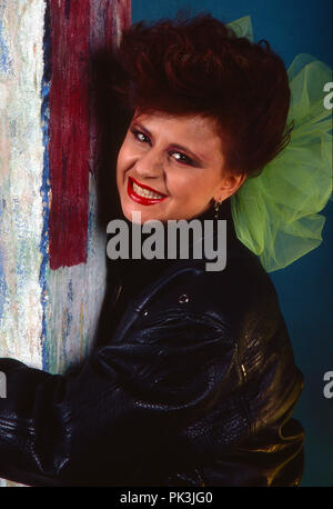 Tracey Ullman, britische Fictitious character, Komikerin und Sängerin, Deutschland 1984. Britische Schauspielerin, Comedian und Sängerin Tracey Ullman, Deutschland 1984. | Verwendung weltweit Stockfoto