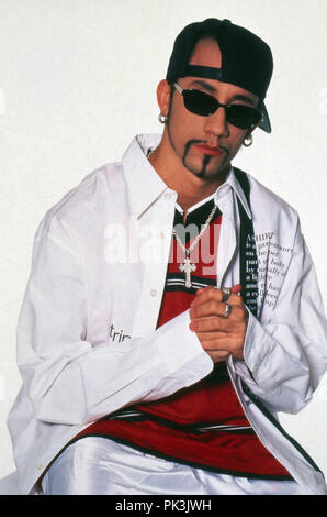 'Backstreet Boys', amerikanische Boyband, USA 1998. American Boy Gruppe "Backstreet Boys", USA 1998. | Verwendung weltweit Stockfoto