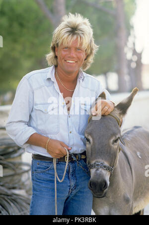 Dieter Bohlen im Juli 1988 in Çesme. | Verwendung weltweit Stockfoto