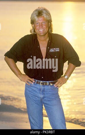 Dieter Bohlen im Juli 1988 in Çesme. | Verwendung weltweit Stockfoto