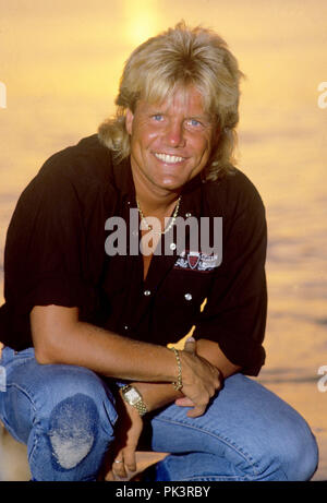 Dieter Bohlen im Juli 1988 in Çesme. | Verwendung weltweit Stockfoto