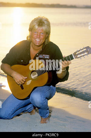 Dieter Bohlen im Juli 1988 in Çesme. | Verwendung weltweit Stockfoto