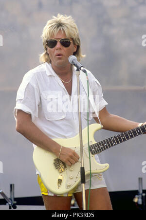 Dieter Bohlen im Juli 1988 in Çesme. | Verwendung weltweit Stockfoto
