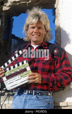 Dieter Bohlen (Blau) am 01.04.1994 in der Provinz Huelva. | Verwendung weltweit Stockfoto