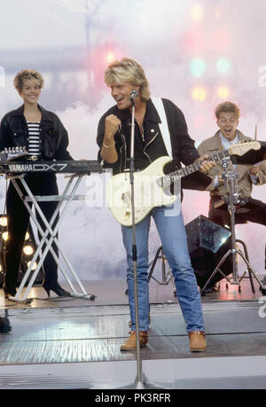 Dieter Bohlen im Juli 1988 in Brühl. | Verwendung weltweit Stockfoto