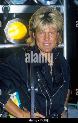 Dieter Bohlen im Juli 1988 in Brühl. | Verwendung weltweit Stockfoto