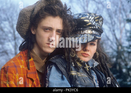 Haysi Fantayzee im Februar 1983. | Verwendung weltweit Stockfoto