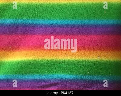 Farben des Regenbogens Kulisse. Stockfoto