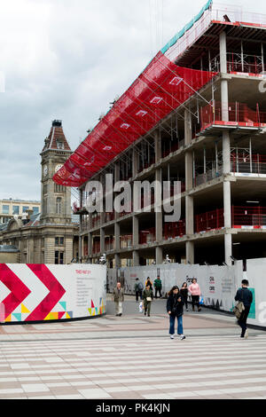 Paradise Circus Sanierung, Chamberlain Square, Birmingham, Großbritannien Stockfoto
