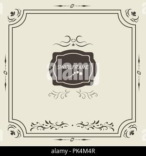 Vektor Karte Einladung Elemente Stock Vektor