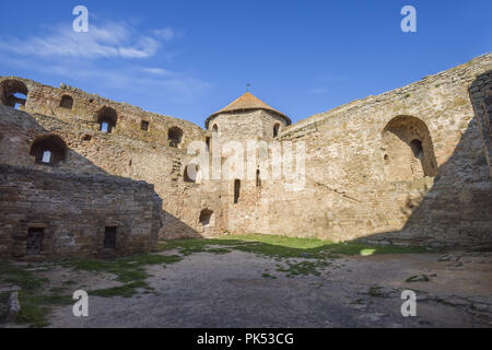 Gebiet innerhalb der Festung Akkerman (Weiße Festung) Stockfoto