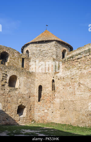 Gebiet innerhalb der Festung Akkerman (Weiße Festung) Stockfoto