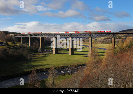 Findhorn Viadukt nr Tomatin HST 3.5.16 Stockfoto