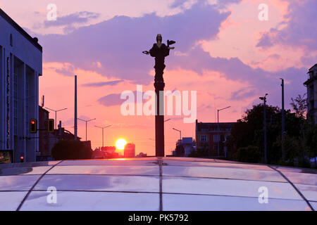 Statue der Heiligen Sofia (Sveta Sofia) in Sofia, Bulgarien Stockfoto