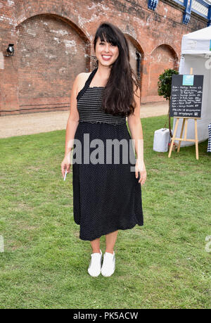 Melissa Hemsley, Tower von London Food Festival, Tower of London, London.DE 08.09.18 Stockfoto