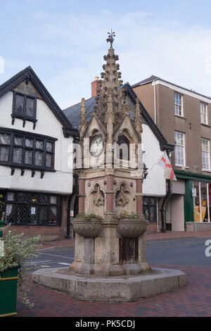 Der Platz in Torrington, Torrington, Großbritannien. Stockfoto