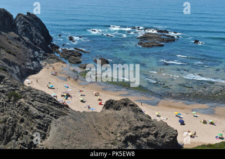 Vale dos Homens Strand in costa vicentina. Portugal Stockfoto