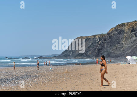 Vale dos Homens Strand in costa vicentina. Portugal Stockfoto