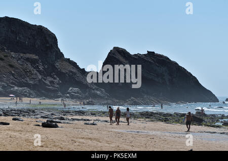 Vale dos Homens Strand in costa vicentina. Portugal Stockfoto