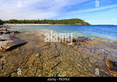 Indian Head Cove im Georgian Bay, Lake Huron, Kanada Stockfoto