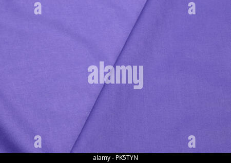 Baumwollstoff lila Farbe für Bluse. Stockfoto