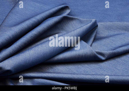 Stretch Denim Blau Stockfoto