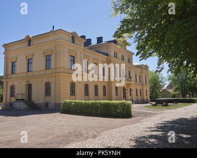 Festung Karlsborg Västra Götaland County in Schweden wurde als zentrale Verteidigung und finden Kapital, jetzt eine idyllische und abwechslungsreiche touristische Attraktion gebaut Stockfoto