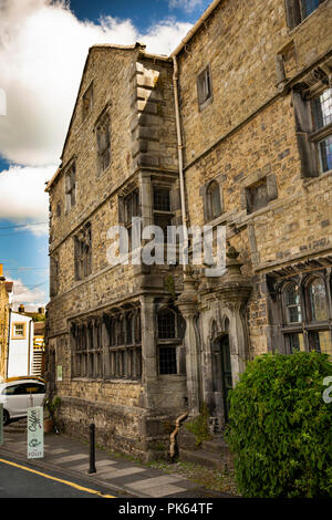 England, Yorkshire, vereinbaren, Victoria Street, die Torheit, Museum der Norden Craven Leben in Gebäude C 17. Stockfoto