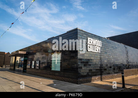 Jerwood Galerie, Stade Bereich der Altstadt von Hastings, East Sussex, England, Großbritannien Stockfoto