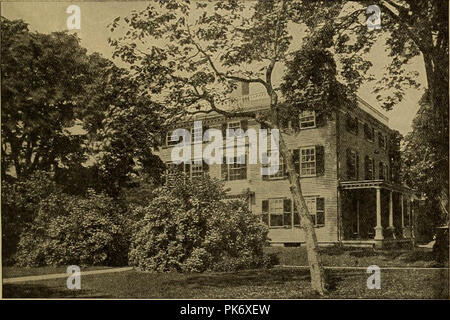 'Home Schule der amerikanischen Literatur: "(1897) Stockfoto